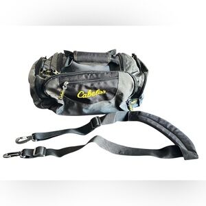 Cabelas Catch All Gear Bag Gray Outdoor Hunting Fishing Range Weather Resistant